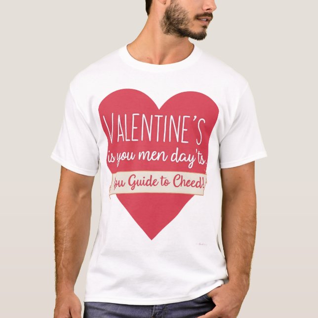 Crazy in Love Vibrant Pink & Red Pop Art Shirt (Front)