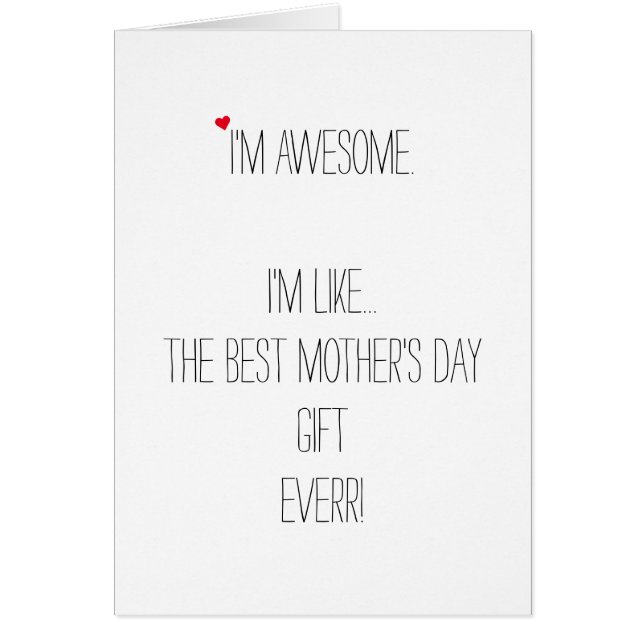 Crazy Insane Funny Humour Custom Mothers Day Mom (Front)