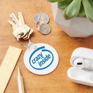 Crazy inside keychain
