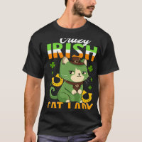 Crazy Irish Cat Lady  Saint Patrick s