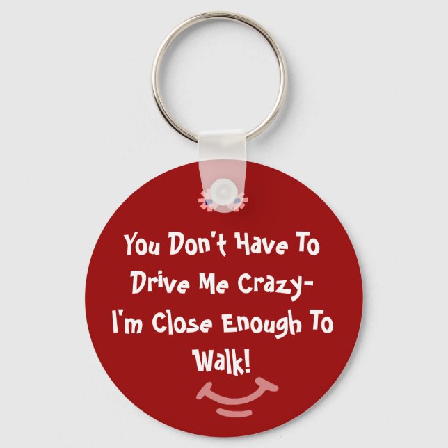 Crazy Keychain (Front)