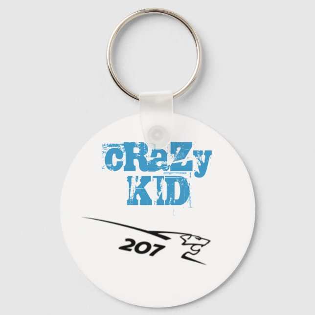 cRaZy KID Keychain (Front)