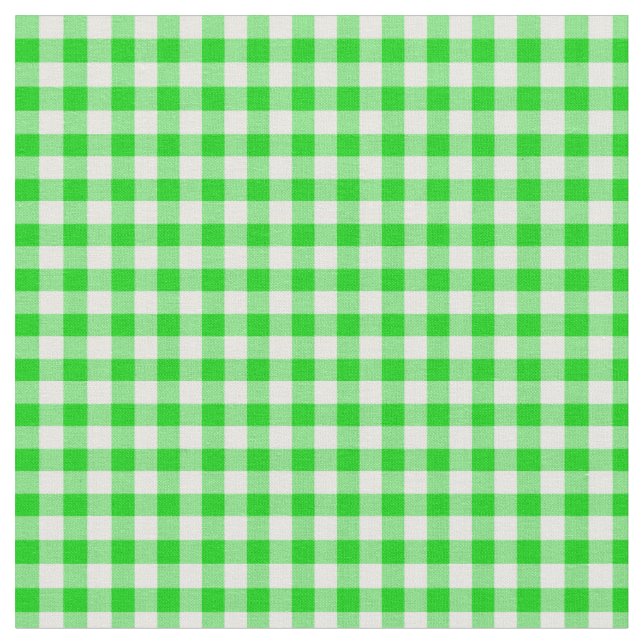 Crazy Kids Colours-Gingham 04-Fabrics Fabric (Close Up)