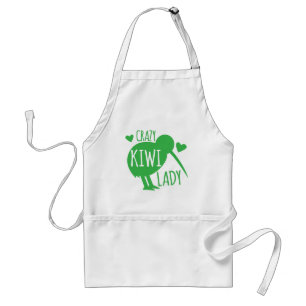 Crazy Kiwi Lady Standard Apron