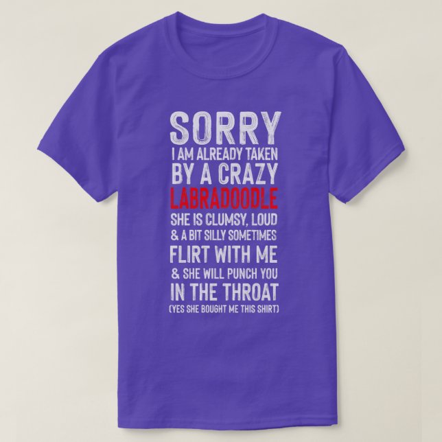 Crazy Labradle Meme Humour T-Shirt (Design Front)