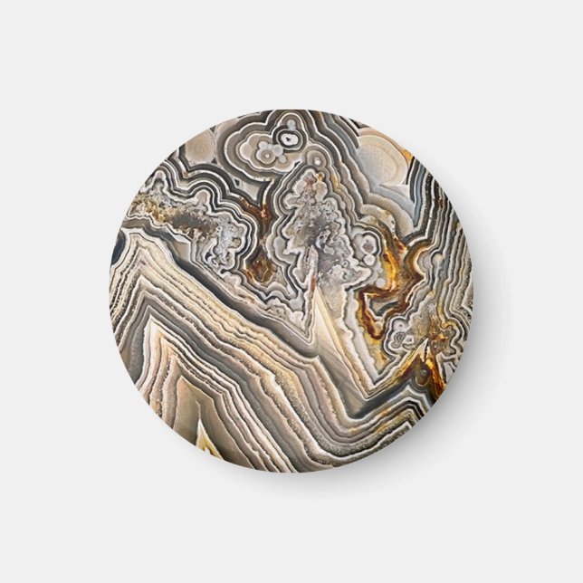 Crazy Lace Agate Magnet (Front)