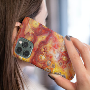 Crazy Lace Agate Pattern iPhone 16 Case