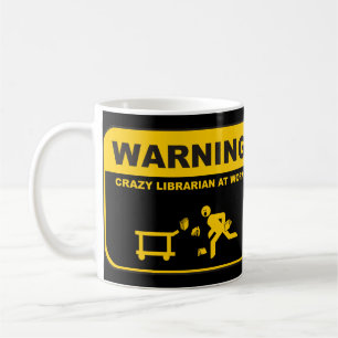 Crazy Librarian Mug