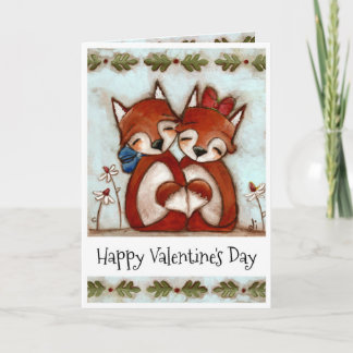 Crazy Like a Fox - Valentines Day Card