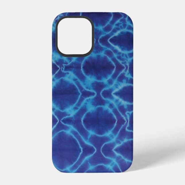 Crazy Lines Tie Dye - Purple iPhone Case (Back)