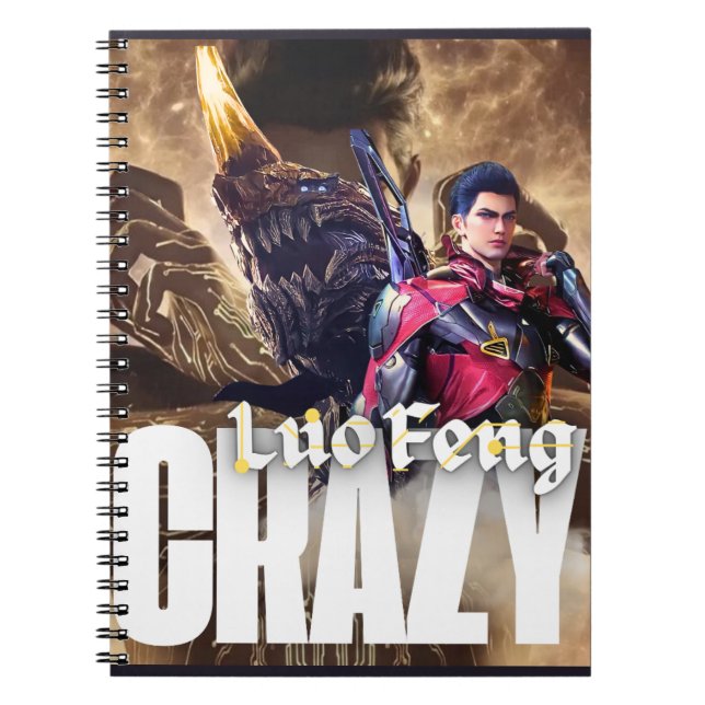 Crazy - Luo Feng Notebook (Front)