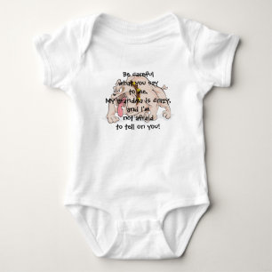 Crazy Mad Dog Grandma Infant T Shirt