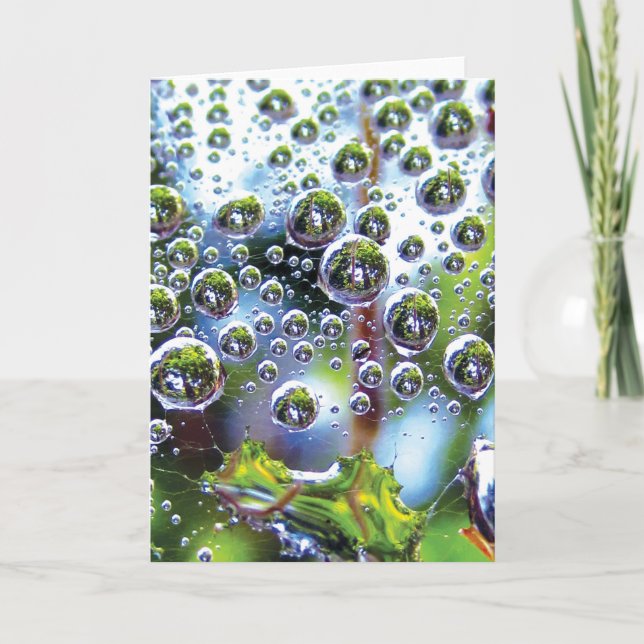 Crazy, Mesmerizing, Dew Drop Card (Front)
