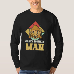 Crazy Monkey Man T-Shirt