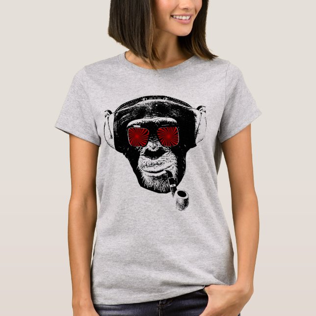 Crazy monkey T-Shirt (Front)