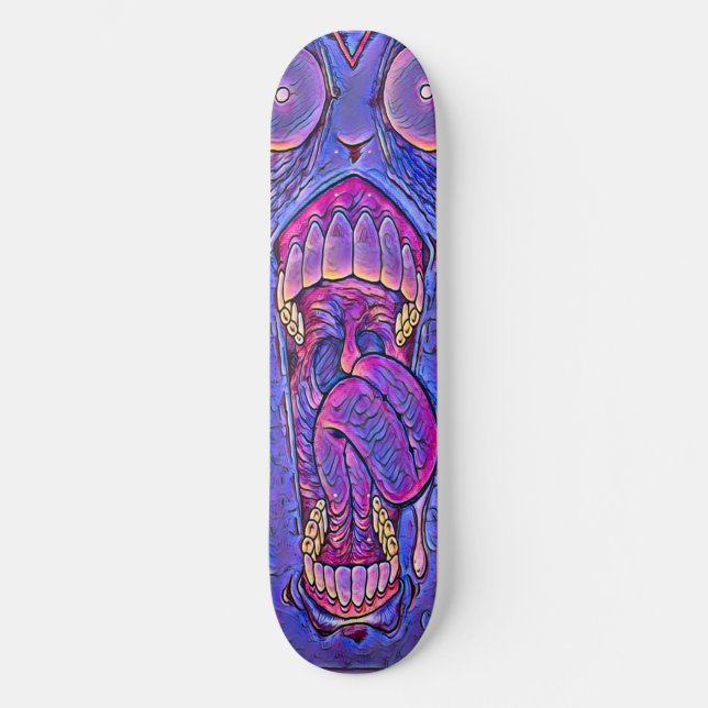 Crazy Monster Element Pro Banger Board Skateboard (Front)