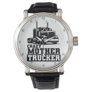 Crazy Mother Trucker: Black and White Watch
