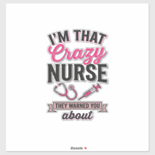 Crazy Nurse Quote Vintage Engraving Shirt Design_1