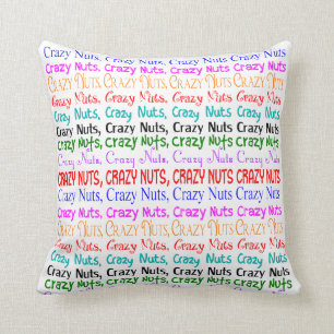 Crazy Nuts Pillow