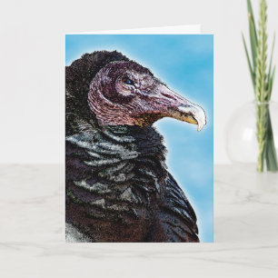 Crazy Old Buzzard Birthday Card