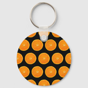 Crazy on Clementines - Black Keychain