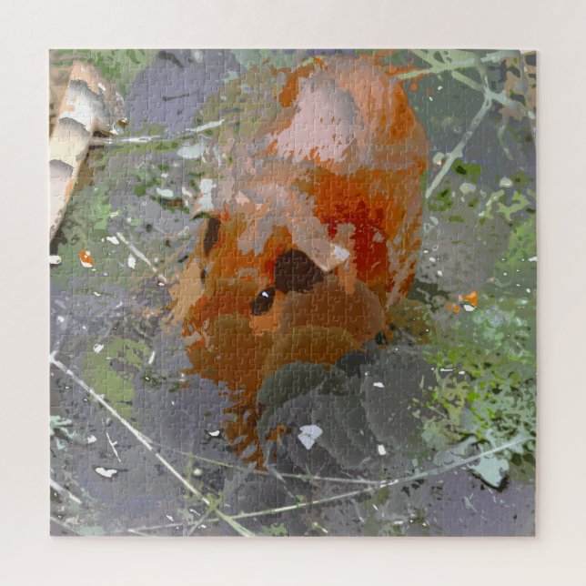 Crazy Paint - Guinea Pig Jigsaw Puzzle (Vertical)