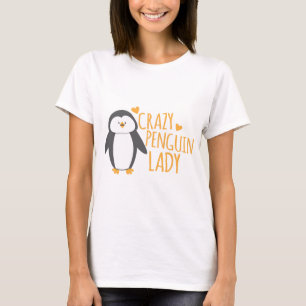 Crazy Penguin Lady T-Shirt