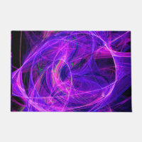 CRAZY PHOTON Abstract Purple Blue Fractals,Swirls