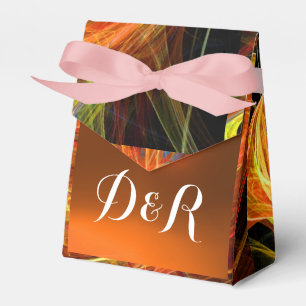 CRAZY PHOTON GEMSTONE red yellow MONOGRAM Favor Box