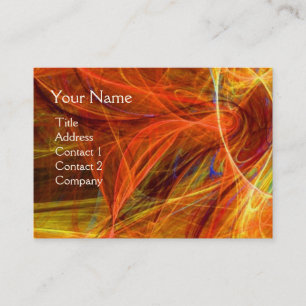 CRAZY PHOTON monogram Vibrant black pink Business Card