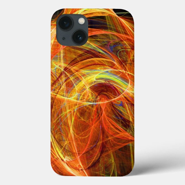 CRAZY PHOTON orange pink Case-Mate iPhone Case (Back)