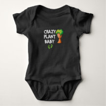Crazy Plant Baby, Cute Plant Based Baby Natural ba
