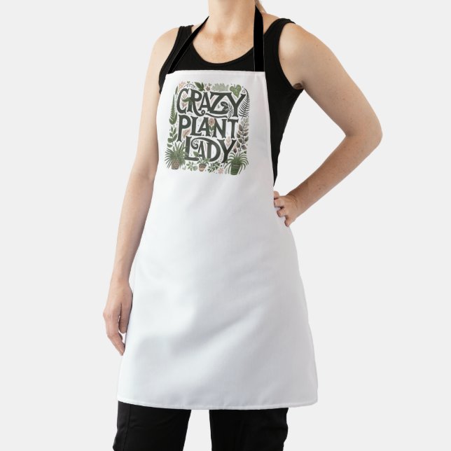 Crazy Plant Lady Apron (Insitu)