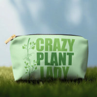 Crazy Plant Lady Cute Green Botanist