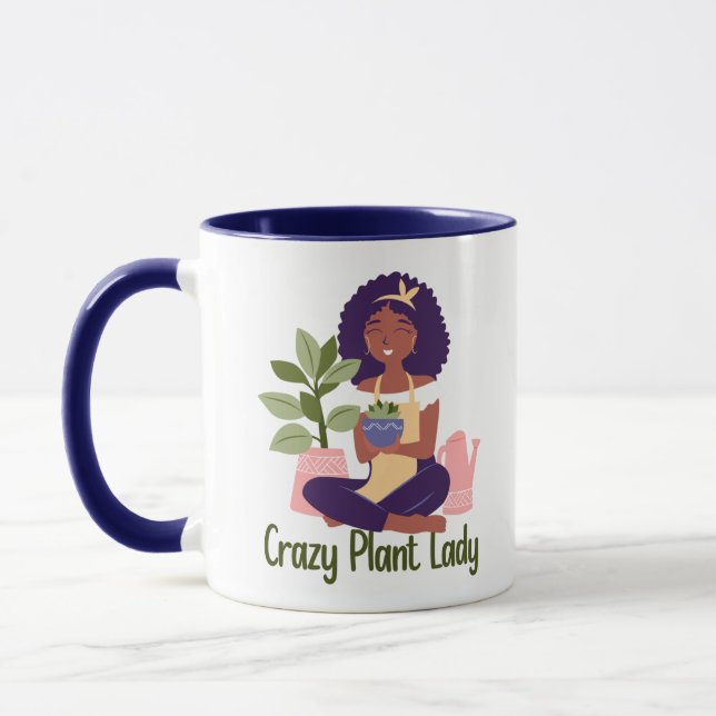 Crazy Plant Lady Mug (Left)