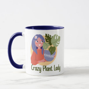 Crazy Plant Lady Mug