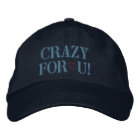 CRAZY POUR VOUS Casquette de baseball
