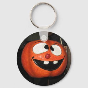 Crazy Pumpkin Keychain