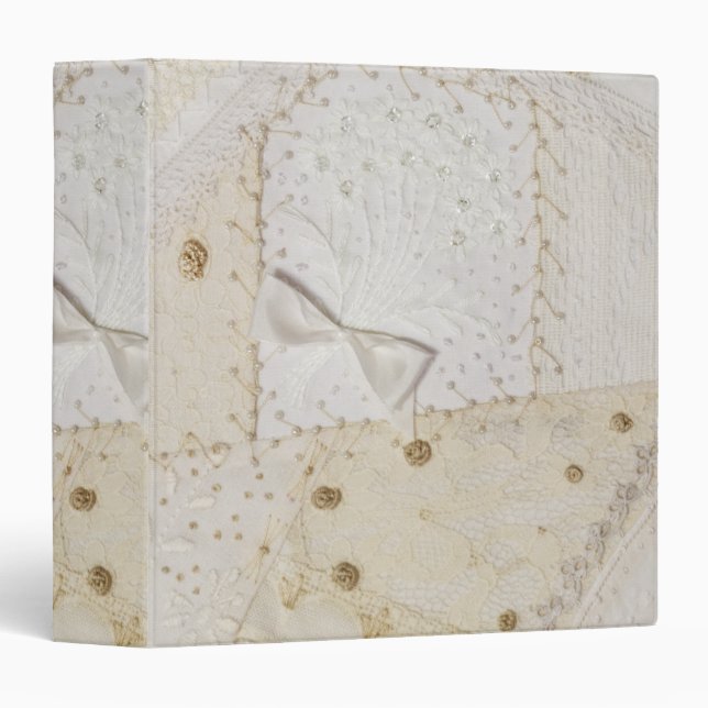 Crazy Quilt Design Binder (Front/Spine)