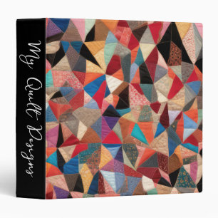Crazy Quilt Design Binder