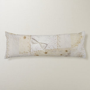 Crazy Quilt Design Body Pillow
