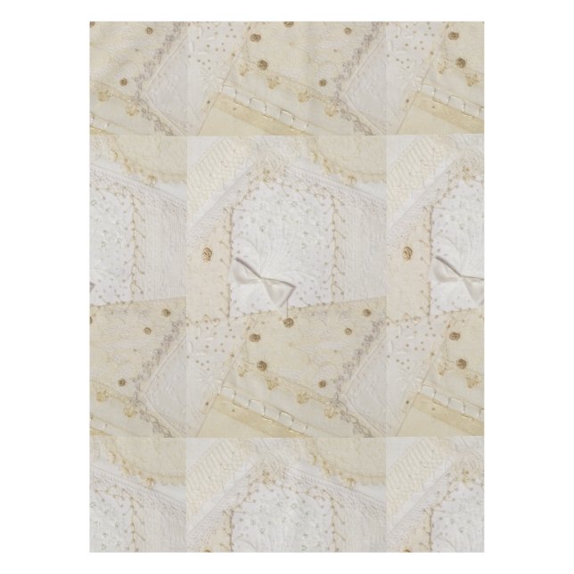 Crazy Quilt Design Tablecloth (Front)