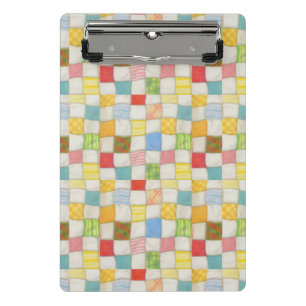 CRAZY QUILT Mini Clipboard