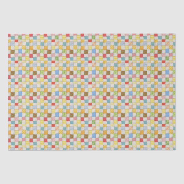 CRAZY QUILT Tissue Paper (Front)