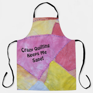 Crazy Quilting  Apron