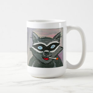 Crazy Raccoon Mug