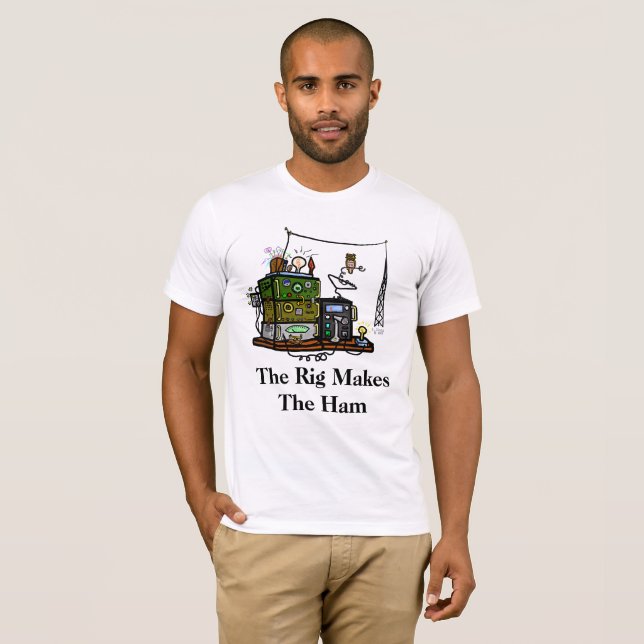 Crazy Radios and Owl T-shirt (Front Full)