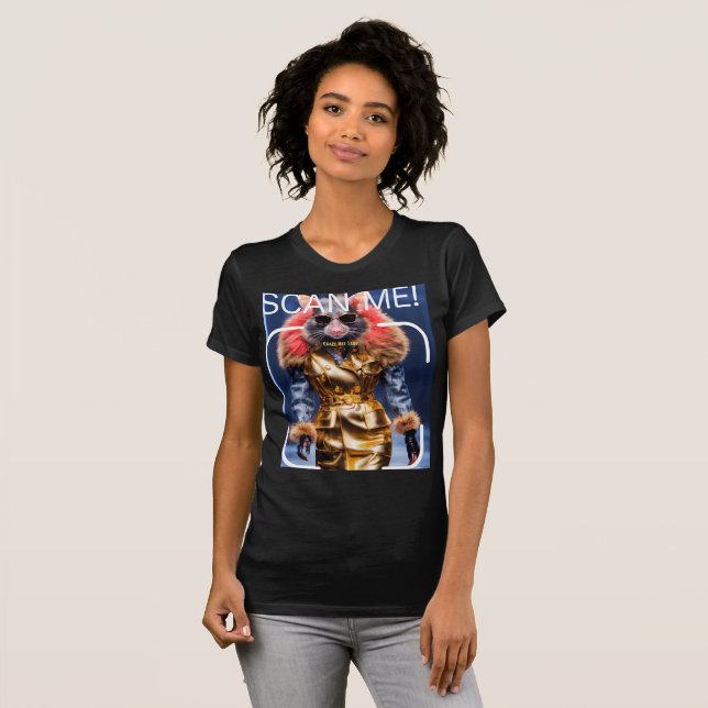 Crazy Rat Lady  T-Shirt (Front Full)