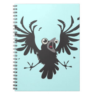 Crazy Raven~notebook Notebook