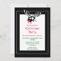 Crazy Red Nosed Reindeer Christmas Party